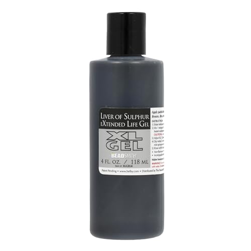 Gel de larga duración Beadsmith XL para acabado de pátina en metales 2