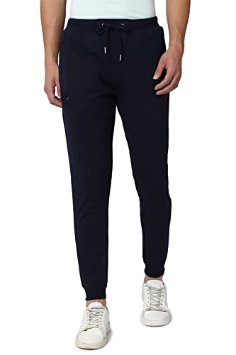 Image of Van Heusen Academy Men Regular Fit Track Pants(VAPTESLPU66999 Navy L)