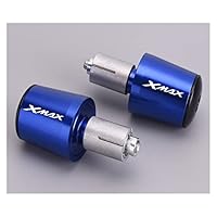 grip motorfiets handgrepen 7/8 22mm anti slip scoot Voor Xmax 125 250 300 400 X MAX Motorfiets Accessoires XMAX 7/8 22 MM Stuur Handgrepen Handvat Bar End Cap Plug (Ww-15