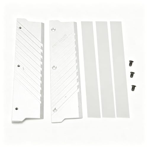 Disipador de calor DDR5 de aleación de aluminio con calcomanía térmica para memoria RAM