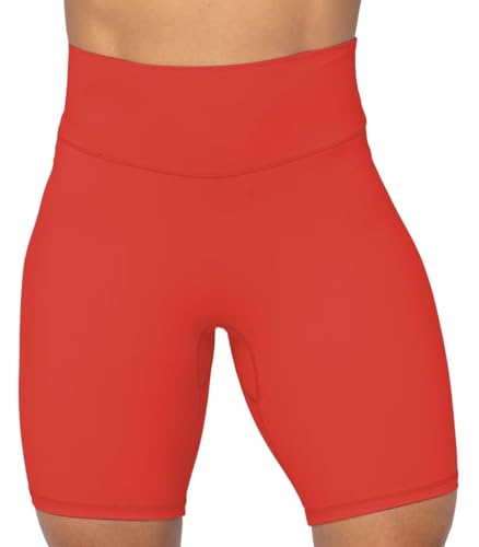 Image of Sunzel No Front Seam High Waist Biker Shorts for Women, Squat Proof Yoga Workout Gym Bike Shorts | 3, 5 Or 8-Inch Inseam, High Waisted, Tummy Control, No Front Seam, Buttery Soft, Compression Fit, Squat Proof
