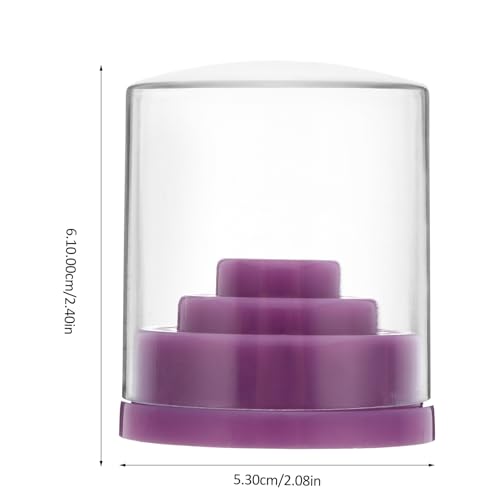 Caja organizadora para brocas de uñas 48 agujeros miniatura 2