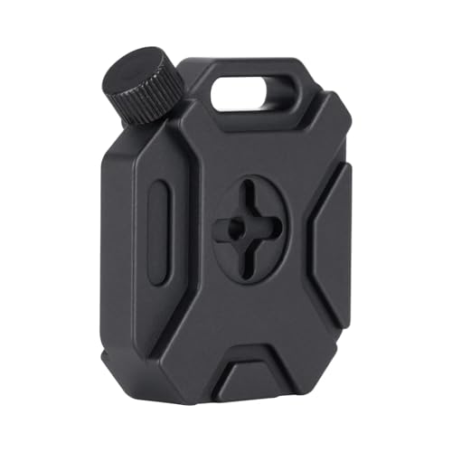 RC Upgrade Accessories for SCX10 for TRX4 for YIKONG VS4-10 D90 1/8 1/10 Metal Fuel for Tank Decoration Accessories Crawler Car Replacement Parts Upgrade Parts(Black)