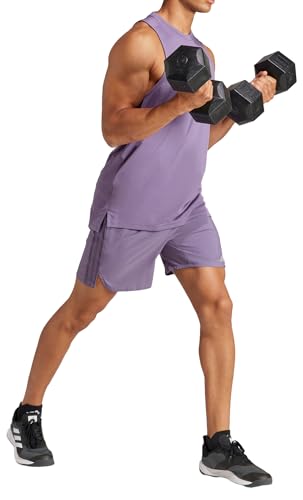 Image of adidas Men's Essentials French Terry 3-Stripes Shorts