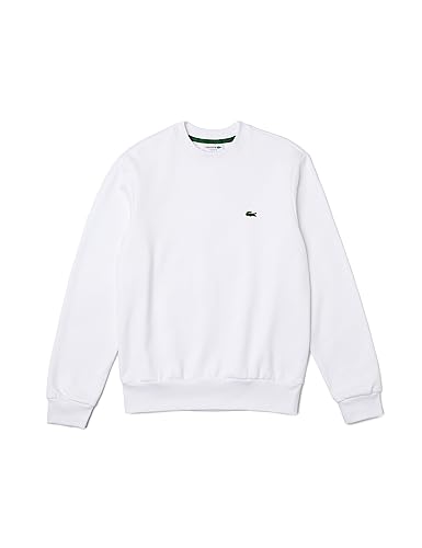 Lacoste Sweatshirt Classic Fit Homme , Blanc, L