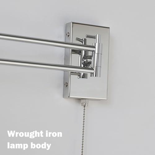 Lampe murale à tête de lit réglable au design épuré et durable - 8