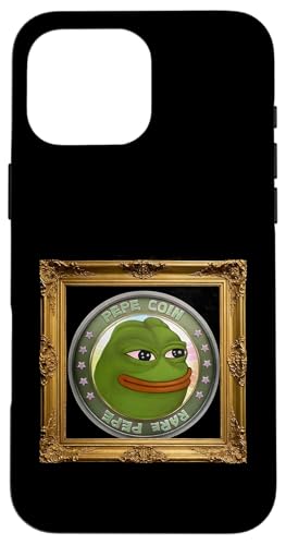 Pepe Meme �� Pepe �N���v�g�� Pepe Meme Coin �X�}�z�P�[�X iPhone 16 Pro Max �p