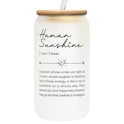 TEEBIM Human Sunshine 20 Oz Can Glass