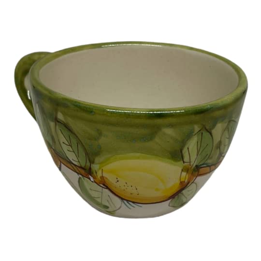 Cappucino cup | italian Ceramic Cup | 8 oz Coffee Cups| lover gift set | Made in Italy Pottery