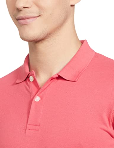 Image of Max Men Solid Slim Fit Polo T-Shirt