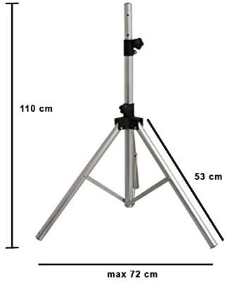 Trépied pour antenne parabolique - Parabole Satellite - idéal pour Le Camping