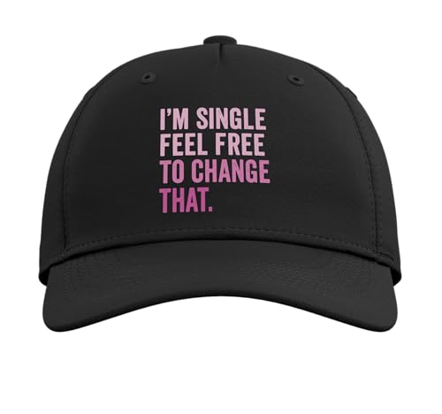 Gorra de Béisbol Ajustable I'm Single Feel Free miniatura 2