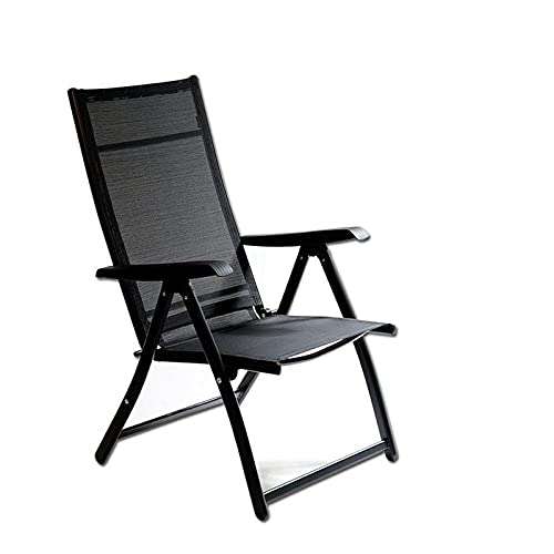 TECHCARE Heavy Duty Durable Adjustable Reclining Folding Chair Outdoor Indoor Garden Pool (1)