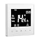 Heschen Digitaler Fußbodenheizungs-Thermostat, Fußbodenheizungs-Thermostat, Temperaturregler-Heizung, HS-C505, 5 + 2/6 + 1/7 programmierbarer Regler 3A, gehärtetes Glas