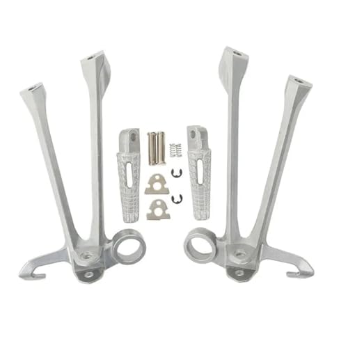 Repose-pieds passager moto pour Suzuki GSXR 1000 de 2009 à 2016 avec support noir