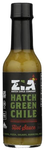 ZIA GREEN CHILE COMPANY Hatch Green Chile Hot Sauce, 5 FZ