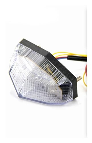 Luci Posteriori per motociclette, 11 LED, luci Posteriori per Moto, luci di Stop, luci Posteriori Posteriori, indicatori di direzione universali per Moto, fanali Posteriori per Moto