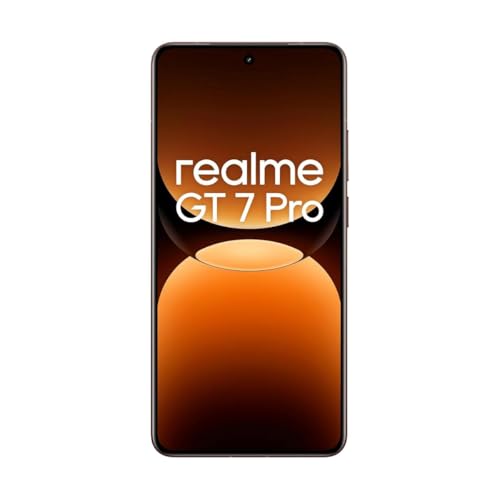 Image of realme GT 7 Pro (Mars Orange, 12GB RAM, 256GB Storage) | Snapdragon 8 Elite Processor | 50MP AI Triple Camera | 6.78 inch LTPO AMOLED 120Hz Display | 5800mAh Battery | 120W SUPERVOOC Charging