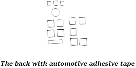 Miniatura 7 de Etiqueta engomada del botón de elevación de cristal de la ventana del coche para Mercedes Benz A/B/C (W204)/E (W212)/GLA/CLA/GLK/GL/ML/GLE Clase