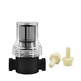 FACAIIO Inline-Filter für Heimbrauen, 100 Stück für Netz mit 12 mm Widerhakenschlauch, entfernt Sedimente, keine Pumpe erforderlich, kompatibel mit Biersystemen