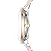 Fossil Women's Jacqueline Stainless Steel Quartz Watch with Leather Calfskin Strap, Rose Gold, 14 (Model: ES4351SET)