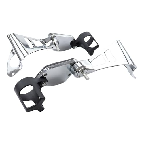 Barra de agarre con portavasos cromada para pasajero de Harley Touring 14-24