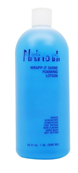 Nairobi_ Wrapp-it Shine Foaming Lotion 32 oz - with a comb
