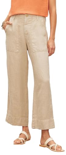 Velvet by Graham & Spencer Women's Dru Button Up Pant with Pockets