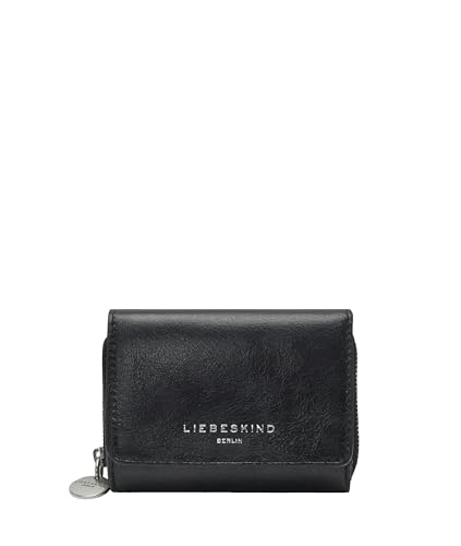 Porte-monnaie Pablita Liebeskind Berlin en cuir noir élégant pour femme
