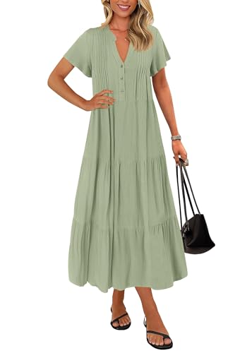 Image of KIRUNDO Summer Maxi Dresses for Women 2026