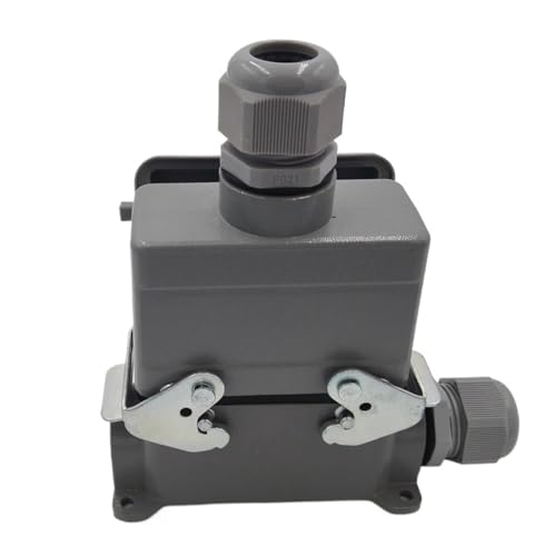 Conector rectangular HDC-HE-010 de 10 pines con molde de canal resistente 2