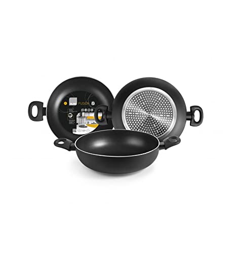 Imagen de IBILI - Sarten honda con 2 asas fusion, 32 cms, Aluminio, Antiadherente, Apto para induccion