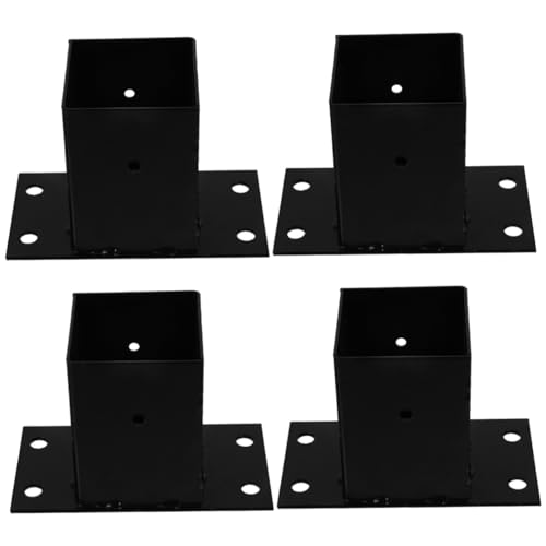 Ancrage pour poteaux de clôture pergola et terrasse SHINEOFI pour aménager votre jardin