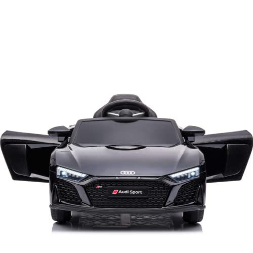 FINOOS Kinderauto A.u.d.i R8 12V Elektroauto mit 2,4 Ghz Fernbedienung, Kinderfahrzeug mit Musik, 2,5-5 km/h… – Bild 3