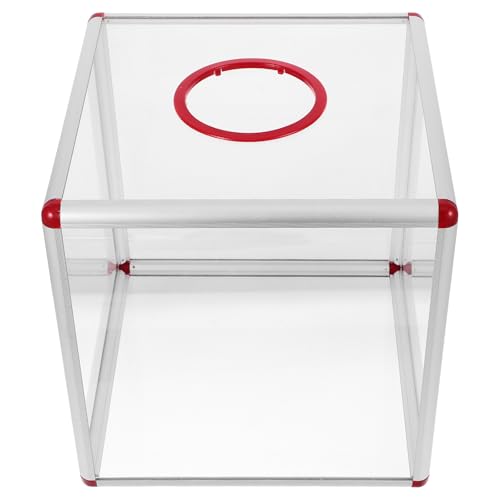 Boîte de tombola en acrylique cristal Premium pour urne de mariage chic