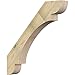 Ekena Millwork BRC06X44X44OLY00RDF 6"W x 44"D x 44"H Olympic Rough Sawn Knee Brace, Douglas Fir