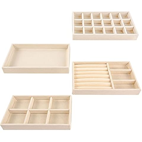 FORMIZON Organizador Joyería Terciopelo Cover