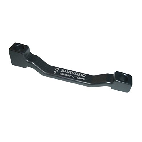 image for SHIMANO MA-90 Disc Brake Mounting Bracket (Black, 160-mm Post/is Rear)