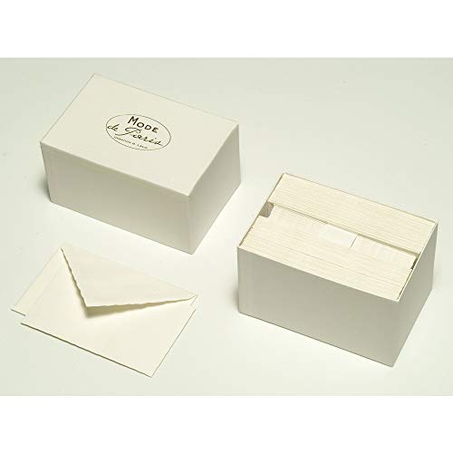 Clairefontaine - Ref 92300L - G.Lalo 'Mode de Paris' Correspondence Set - 30 x Cards (300gsm, 9.7 x...