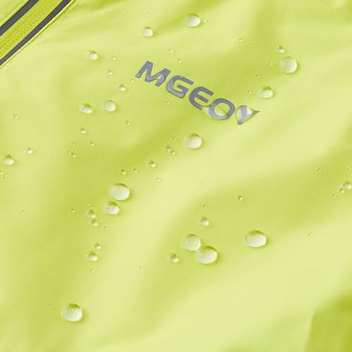 Image of MGEOY Kids Rain Jackets Waterproof with Hood Lightweight Rain Coats for Girls Boys