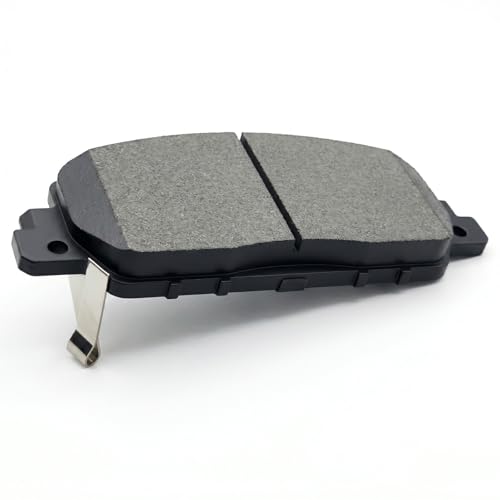 Image of 8pcs Ceramic Front Rear Brake Pads w /Clips Fit for 2013-2017 Honda Accord | D1451 D1654 for 2013 2014 2015 2016 2017 Honda Accord,Squeal Free Low Dust