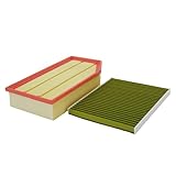 Engine Air Filter and Cabin Air Filter Set Compatible with Jeep Models 2018-2025 Wrangler 2.0L
