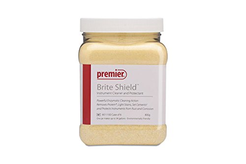 Premier PR-9011100 Brite Shield Instrument Cleaner, 800 G Jar (Pack of 1)