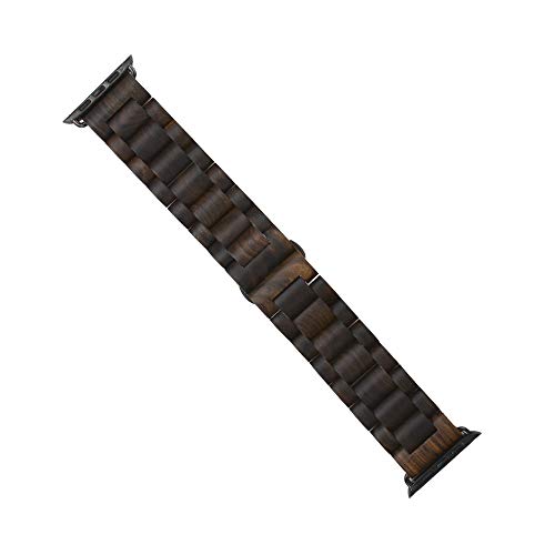 Kinobo Wooden Apple Watch Band Brown 38/40/41mm — view 6