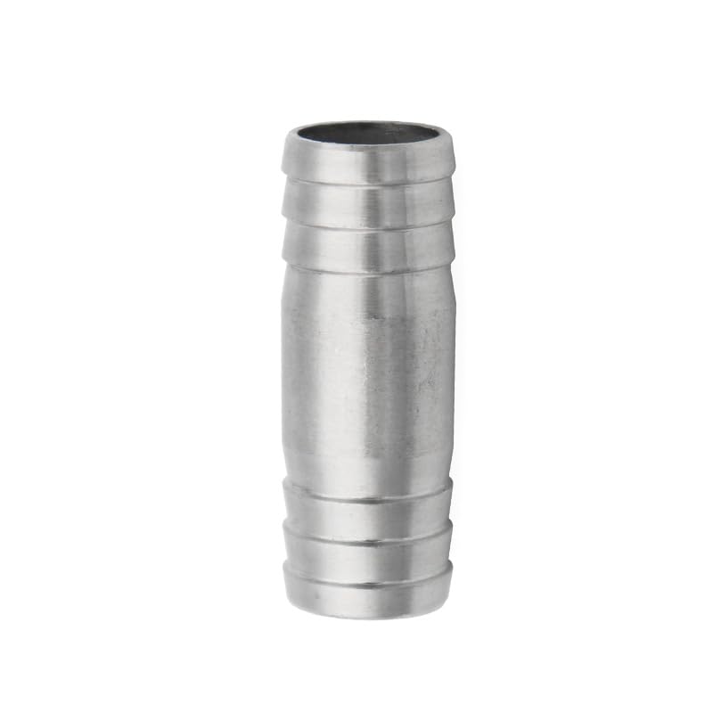 MNUPL Espiga for manguera de acero inoxidable 304, conector de instalación de tuberías de tres vías, 6, 8, 10, 12, 14, 15, 16, 19, 20, 25 y 32mm, 1 ud.(Straight,22mm)