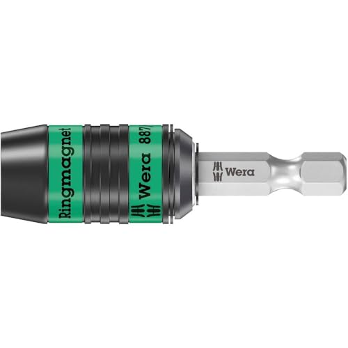 Wera 05052490001 887/4 RR Rapidaptor Universalhalter mit Ringmagnet, 1/4' x 57 mm