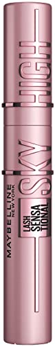 2. Bild von Maybelline New York Sky High Schwarze Wimperntusche für extrem lange Wimpern und Volumen, Lash Sensational Sky High Mascara, Farbe: Very Black, 7,2 ml