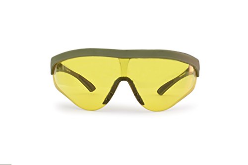 Bertoni Shooting Glasses Shatterproof And Antifog Lens - Adjustable Lens' Angle - Af869 Italy - Tactical Safety Protective Glasses (Yellow Lens) #TOP1