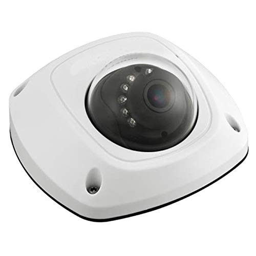 4MP PoE Security IP Camera - Compact Dome Indoor and Outdoor 2.8mm Lens SD Card Slot Compatible with Hikvision DS-2CD2542FWD-I English Version
