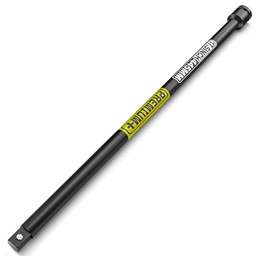 Image of 1 /2 inch Drive Impact Extension Bar, 17.5 Inch Length Socket Extension, CR-V Steel, Narrow and Deep Areas in Automobile Maintenance, Mechanical Assembly or Industrial Operations